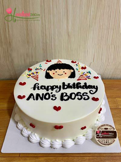 Birthday cake - Gift to boss