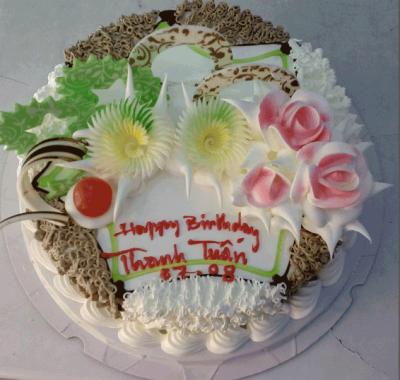 Happy birthday cake to send thousands of wishes