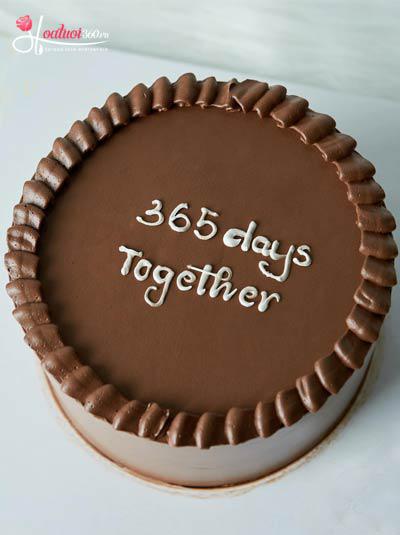 Birthday cake - 365 days of love