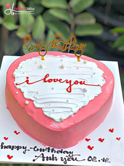 Birthday cake - My love