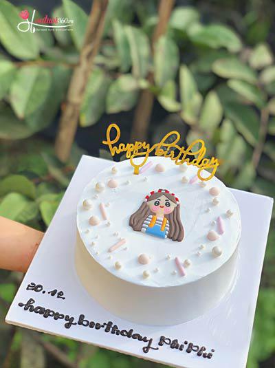 Birthday cake - Lovely girl