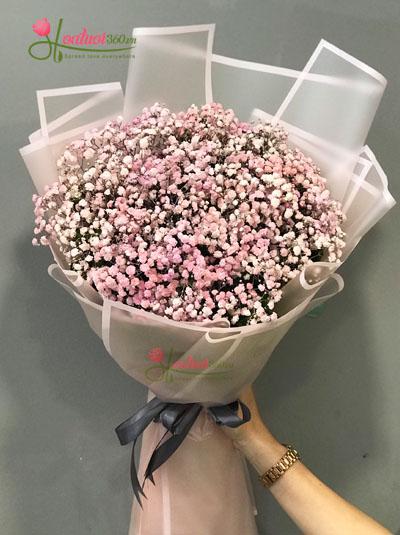 Baby's breath bouquet - My candy