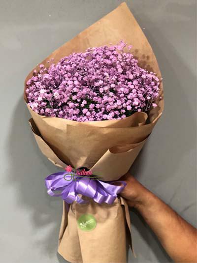 Baby's breath bouquet - Forever love