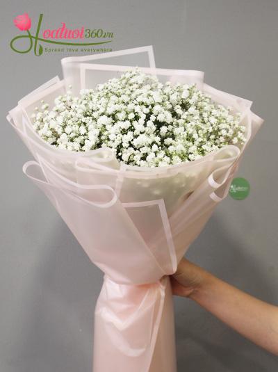 Baby's breath bouquet - Be mine