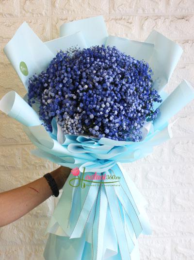 Baby's breath bouquet  - Be my love