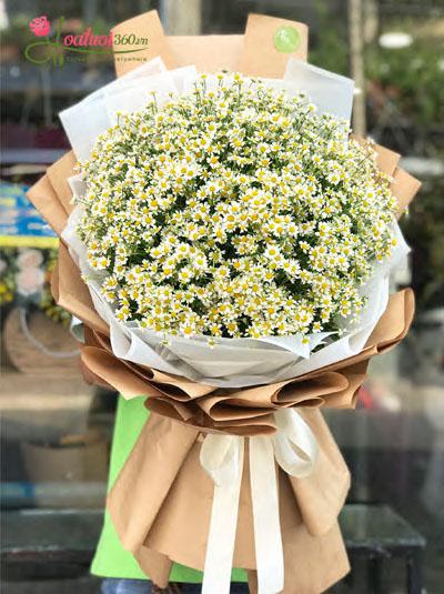 Tana daisies bouquet - Innocent beauty