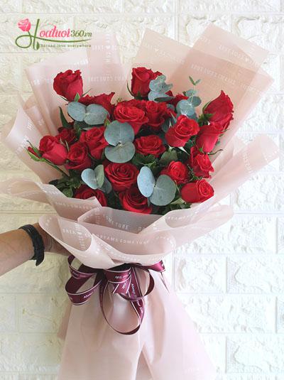Red roses bouquet - My heart
