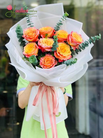 Ecuadorian rose bouquet - Candy