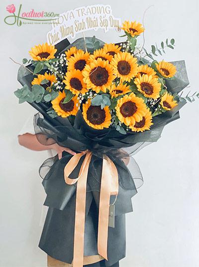 Sunflower bouquet - Happy day