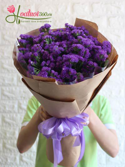 Purple salem bouquet - Faithful