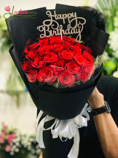 The most beautiful birthday bouquet