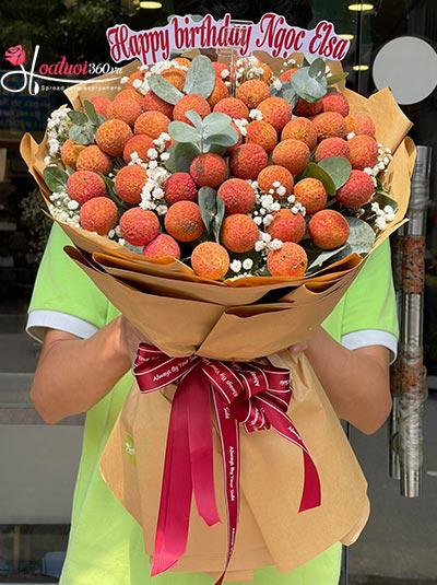 Fruit Bouquet - Welcome Good Luck