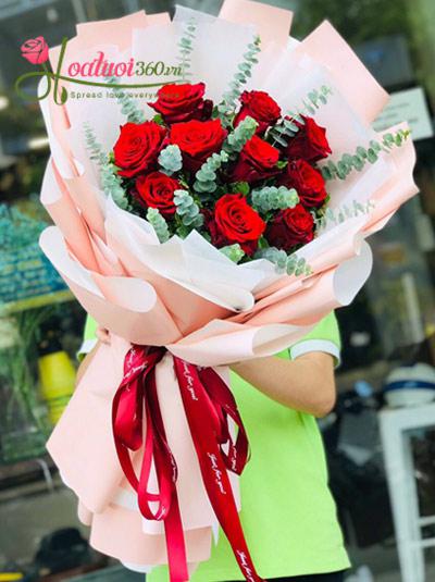 Ecuadorian rose bouquet - Happy day
