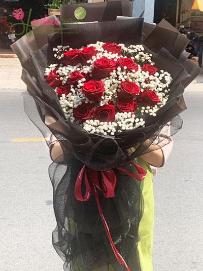 Ecuadorian rose bouquet - Loving you