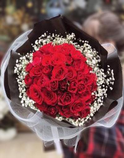 Red roses bouquet - Crush on you