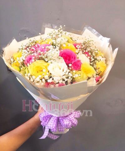 Birthday flowers - Colorful happiness