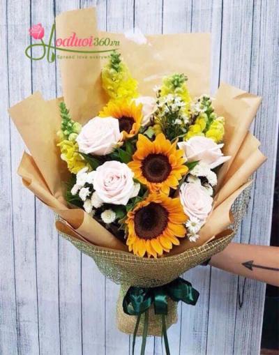 Bouquet of flowers for October 20