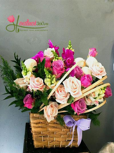 Congratulation flowers - Sweet woman 1