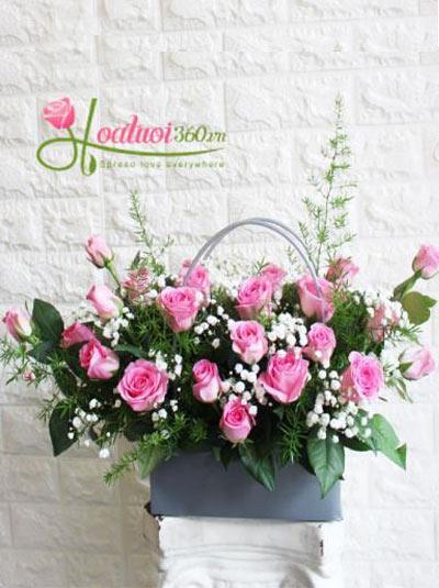 Birthday flowers - Beautiful flower basket
