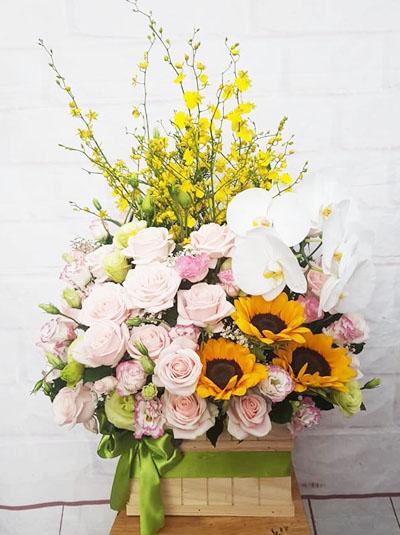 Congratulation flowers - Best wishes 1
