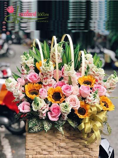 Congratulation flowers - The most beautiful flower