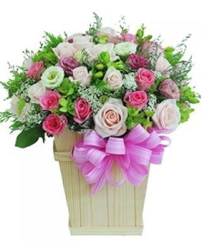 Birthday flowers - Sending sweet love to you