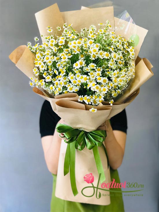 Tana daisies bouquet - Warm rays