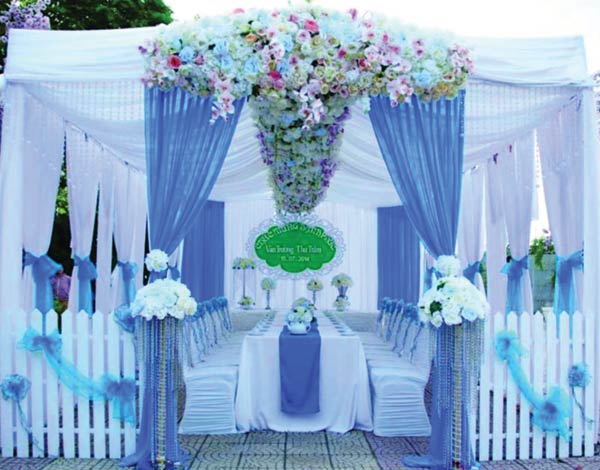 Cổng hoa đám cưới đẹp nhất