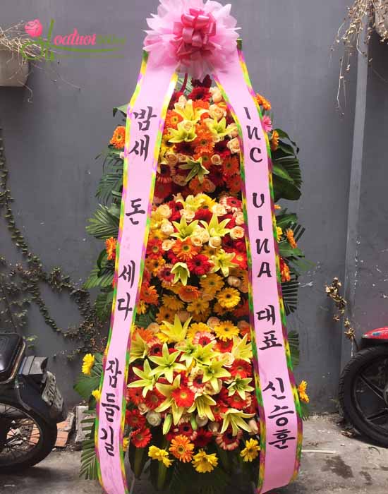 Grand opening flower - Korean style