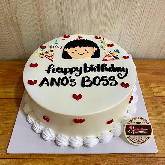 Birthday cake - Gift to boss
