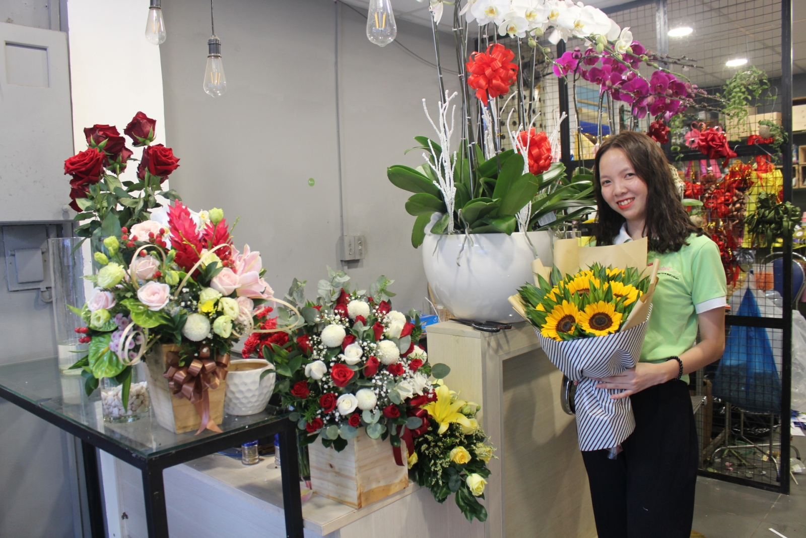 hoa giá rẻ tiệm hoa tươi quận tân phú