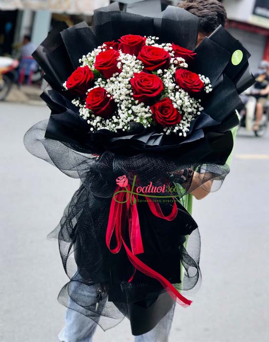 Ecuadorian rose bouquet - A thousand years